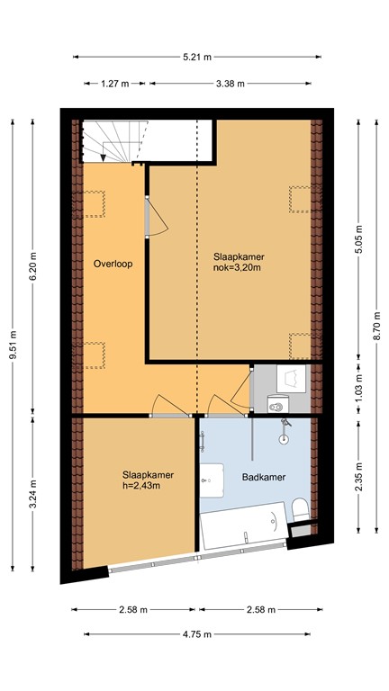 mediumsize floorplan